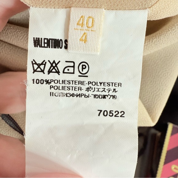 Vintage Valentino Roma Colorblock Sleeveless Dress Minimalist size  IT40/ US 4 - Picture 5 of 6